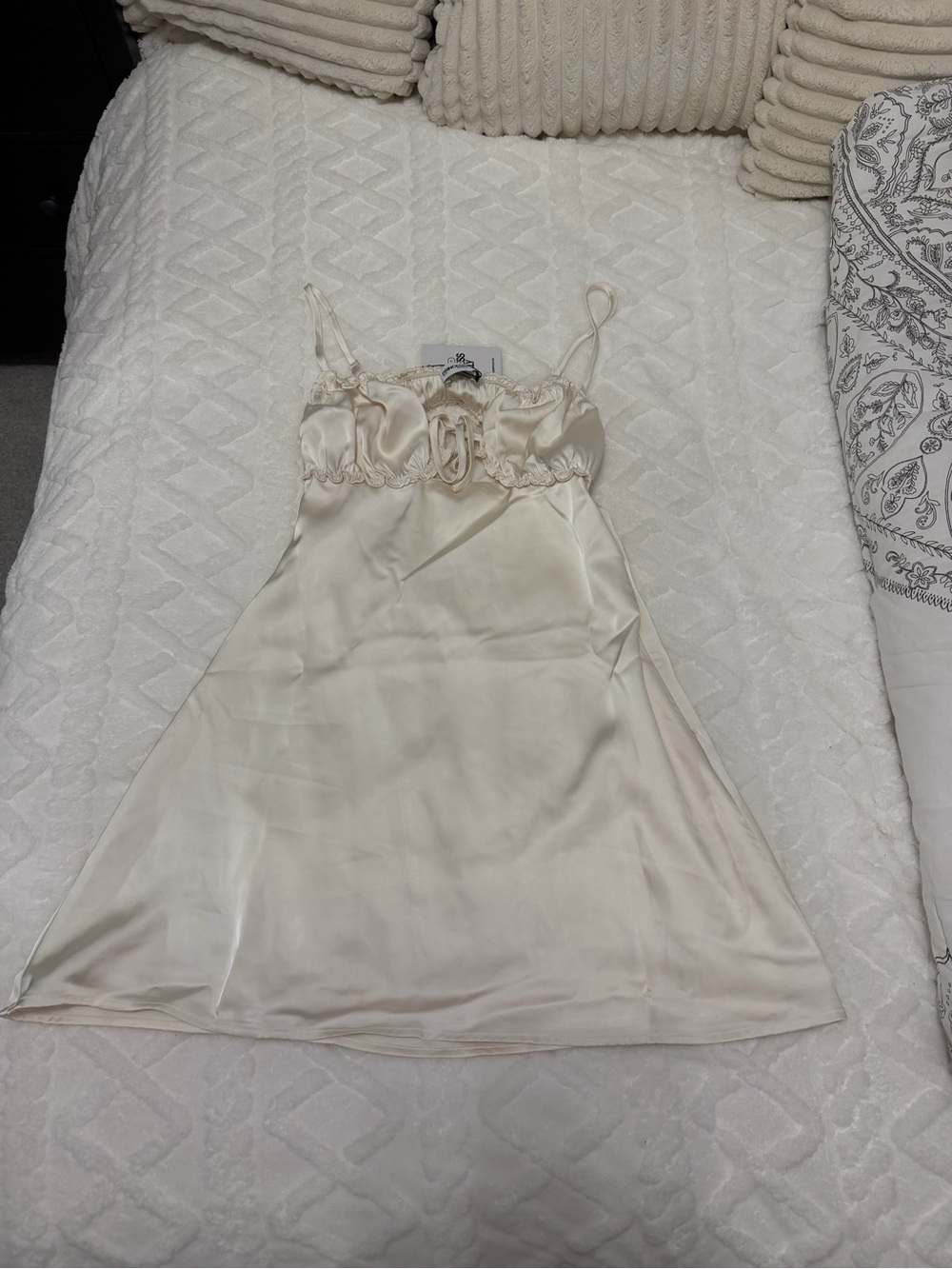 Silky Ivory Dress - Women's Dress’s
